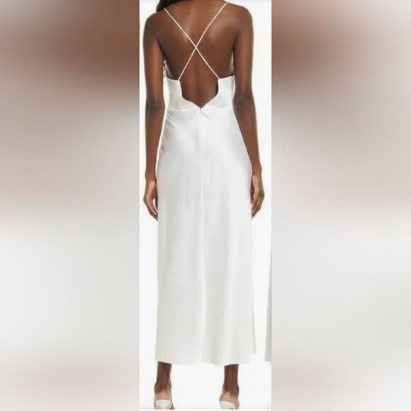 Significant Other Deidra Cowl Maxi Ivory Dress Size 10 NWT - Picture 2 of 5